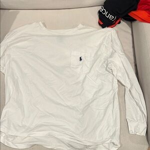 Polo by Ralph Lauren White Crew Neck Tee